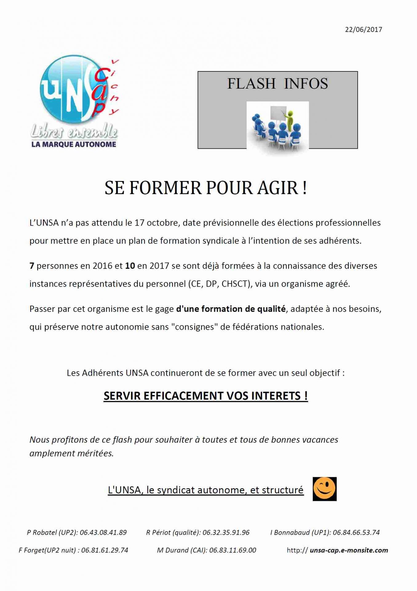 2017 06 22 flash infos